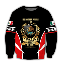 Personalized Name Aztec Mexico 3D All Over Printed Hoodie - Amaze Style™