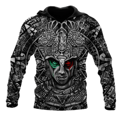 Aztec Warrior 3D All Over Printed Unisex Hoodie - Amaze Style™