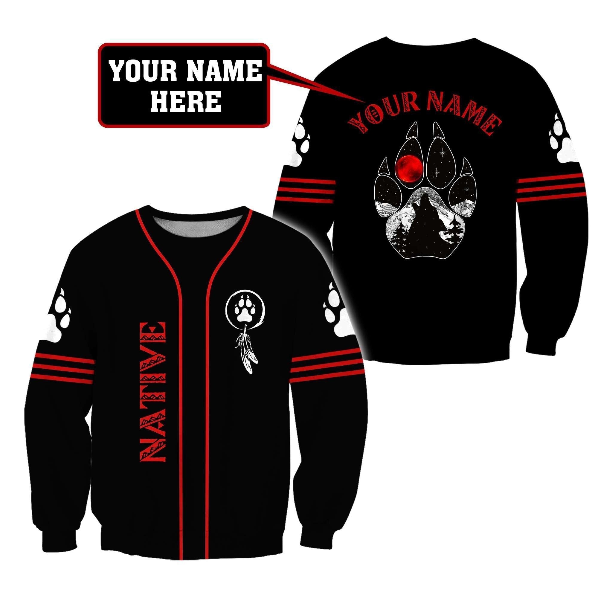 Custom Name Native  3D All Over Printed Unisex Shirts - Amaze Style™