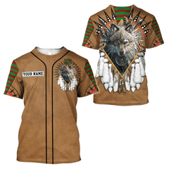 Custom Name Native American3D All Over Printed Unisex Shirts - Amaze Style™