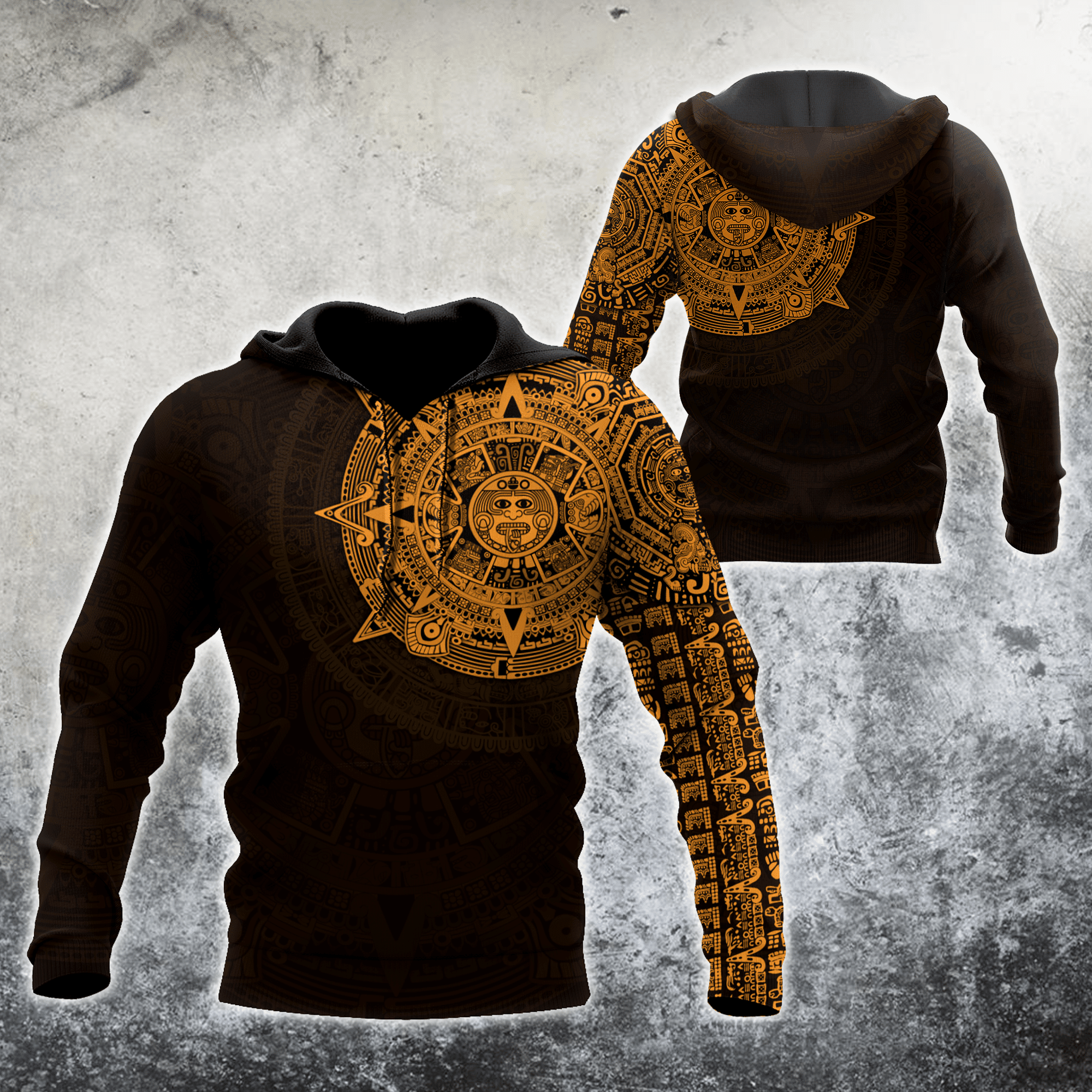 Aztec Mexico JJ1 3D All Over Printed Unisex Hoodie - Amaze Style™