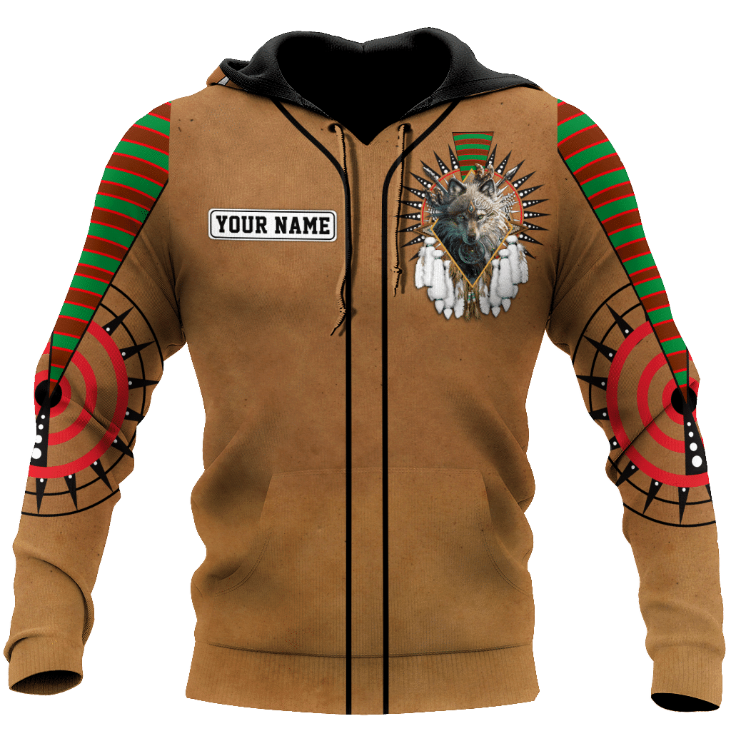 Custom Name Native American3D All Over Printed Unisex Shirts - Amaze Style™