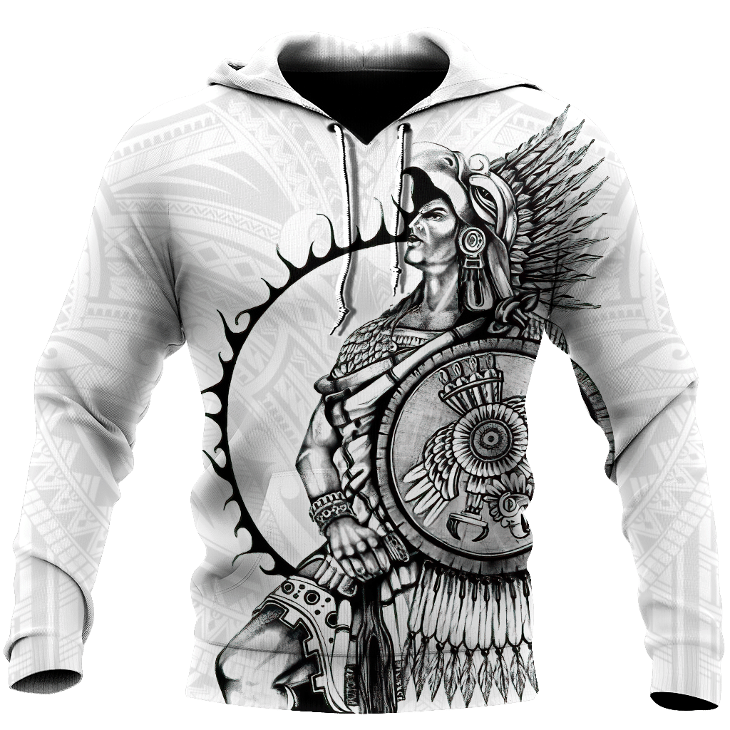 Mexican Aztec Warrior 3D All Over Printed Shirts DQB07162001 - Amaze Style™-Apparel