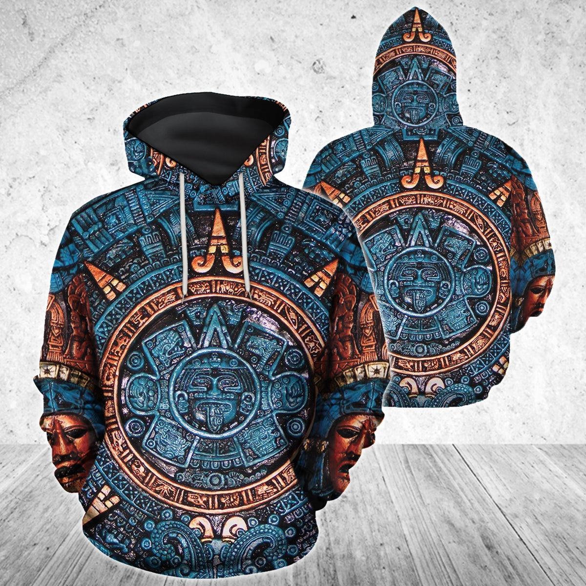 3D All Over Aztec Mexican Art Hoodie - Amaze Style™