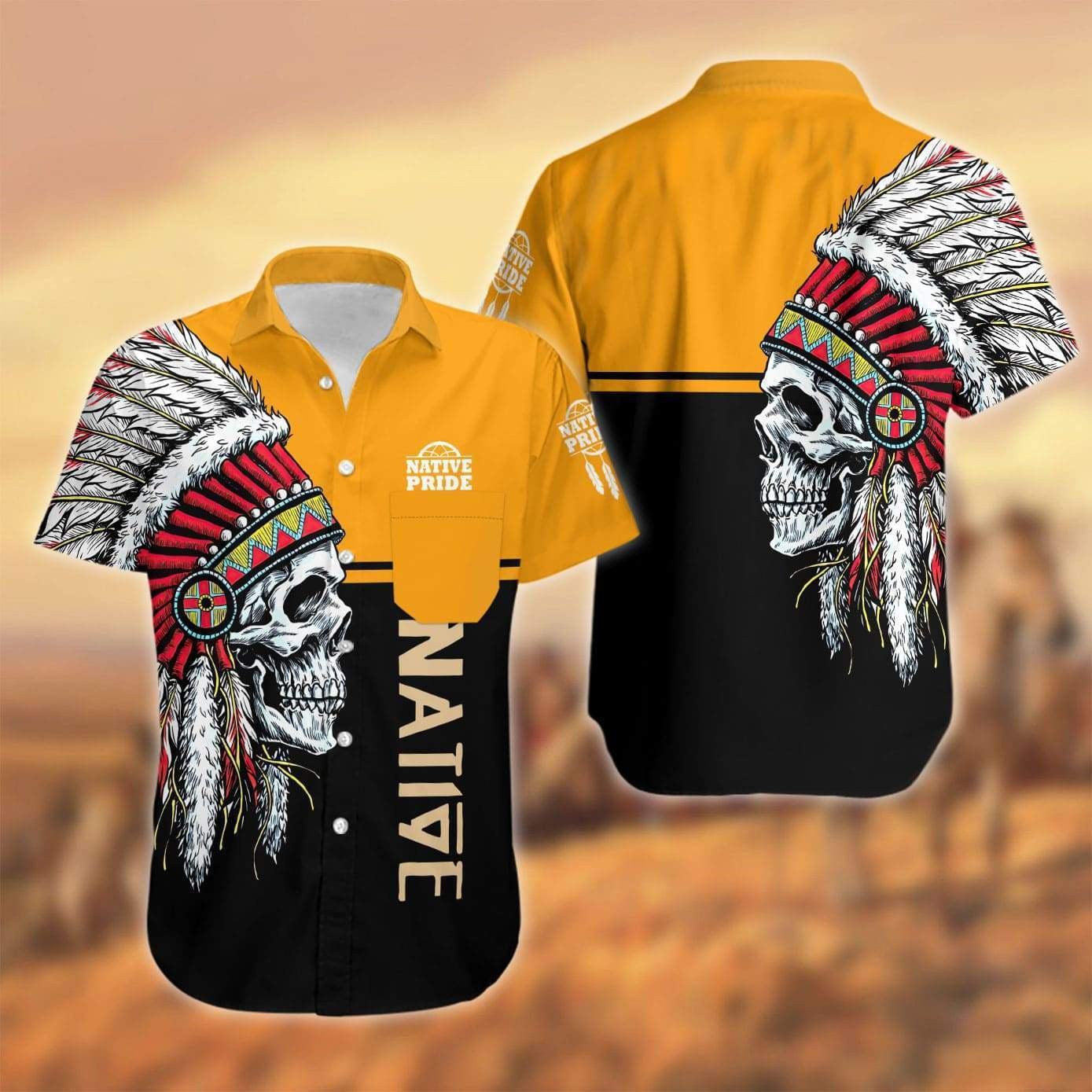 Native American3D All Over Printed Unisex Shirts - Amaze Style™