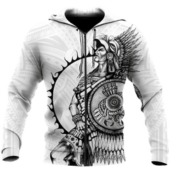 Mexican Aztec Warrior 3D All Over Printed Shirts DQB07162001 - Amaze Style™-Apparel