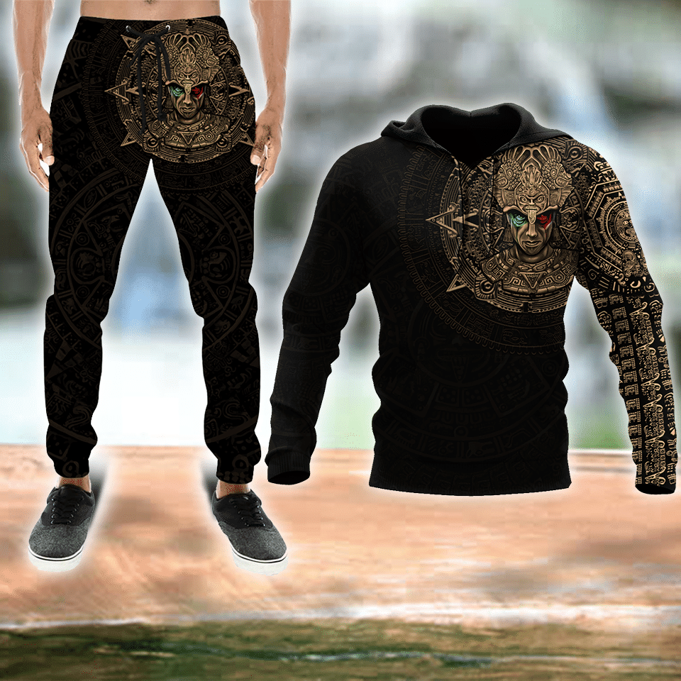 Aztec Mexican Hoodie 3D All Over Printed Unisex Shirts - Amaze Style™