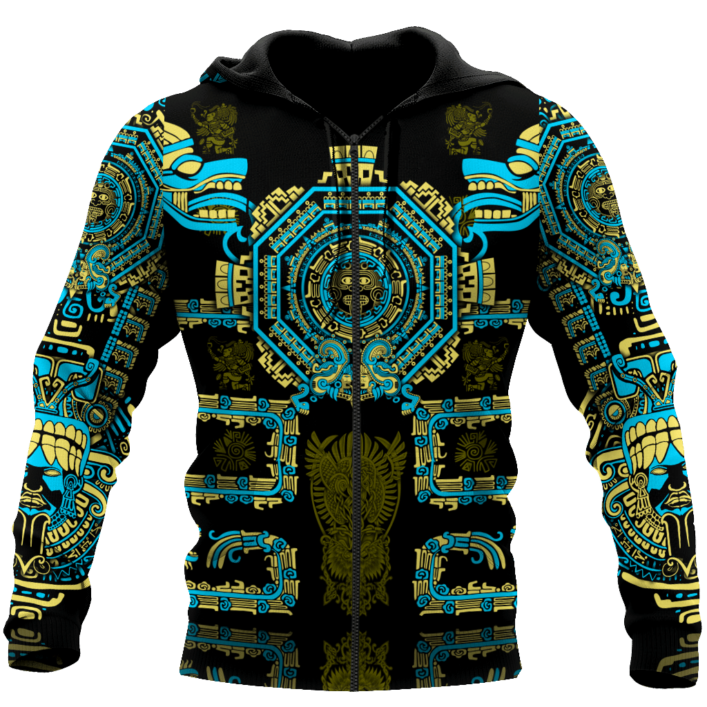 Aztec Mexico 3D All Over Printed Unisex Hoodie - Amaze Style™