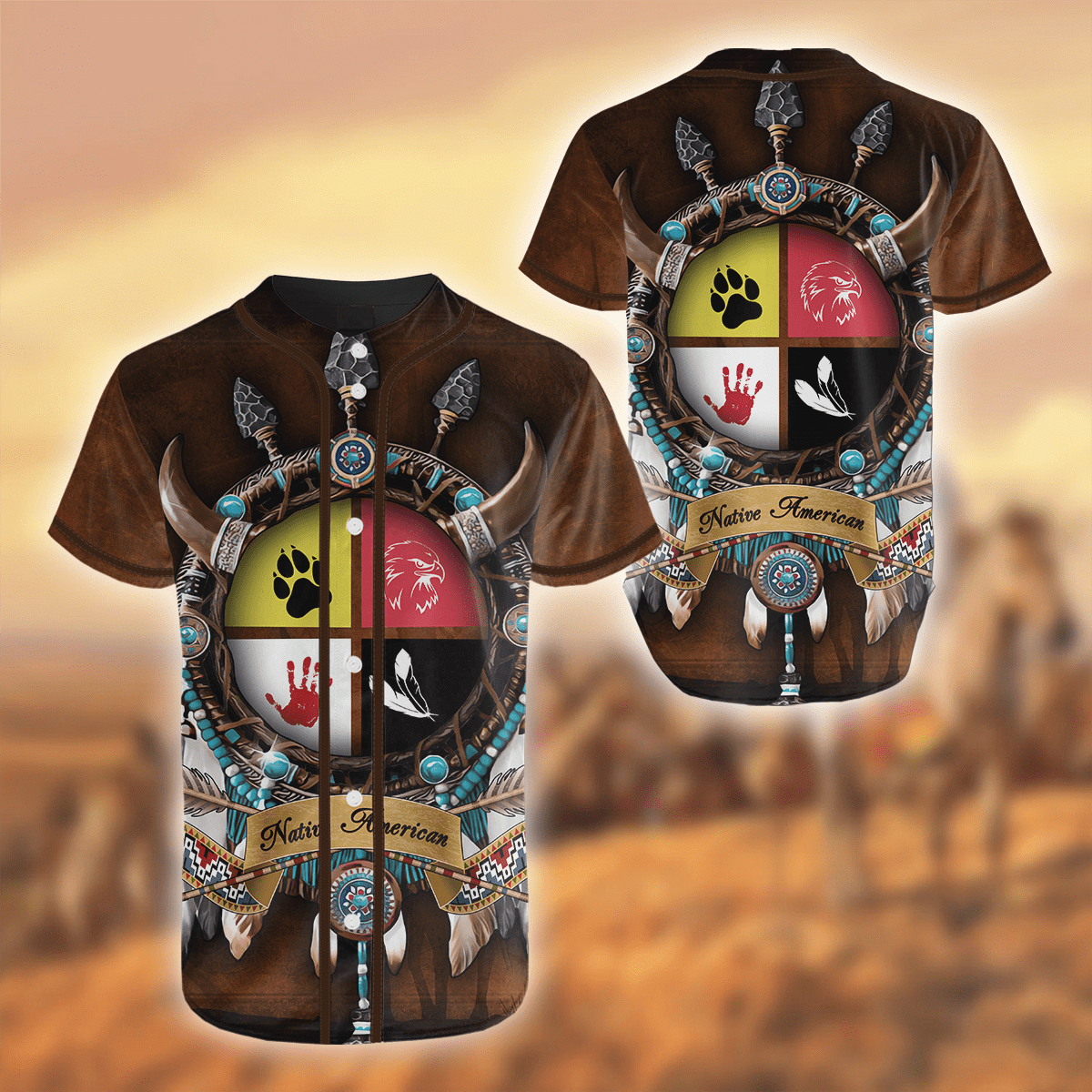 Native American 3D All Over Printed Unisex Shirts - Amaze Style™