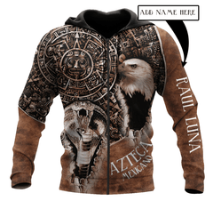 Aztec Mexican 3D All Over Printed Hoodie - Amaze Style™