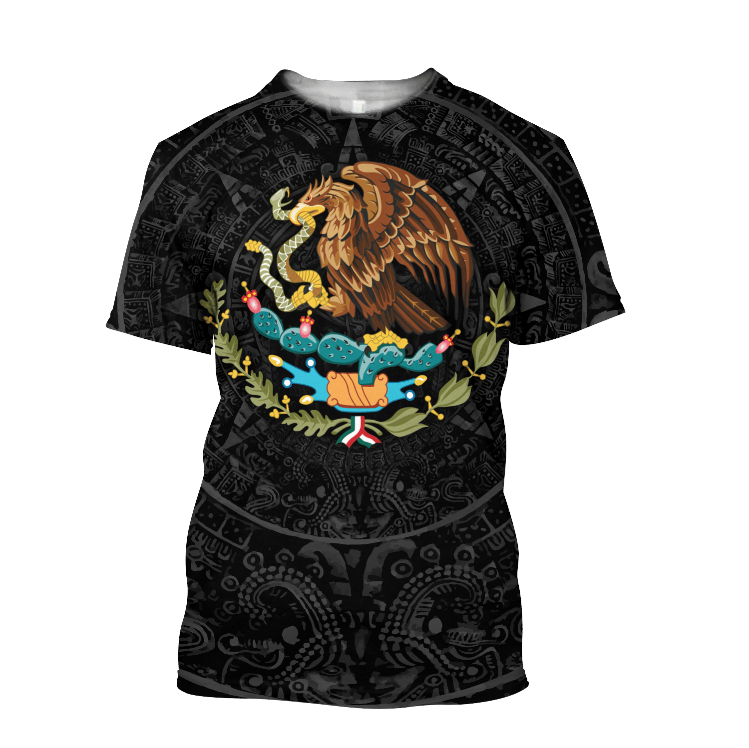 Mexican Aztec Warrior 3D All Over Printed Shirts For Men and Women QB06292002 - Amaze Style™-Apparel