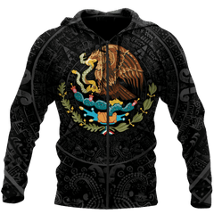 Mexican Aztec Warrior 3D All Over Printed Shirts For Men and Women QB06292002 - Amaze Style™-Apparel