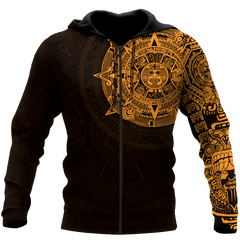 Aztec Mexico 3D All Over Printed Hoodie JJ no1 - Amaze Style™