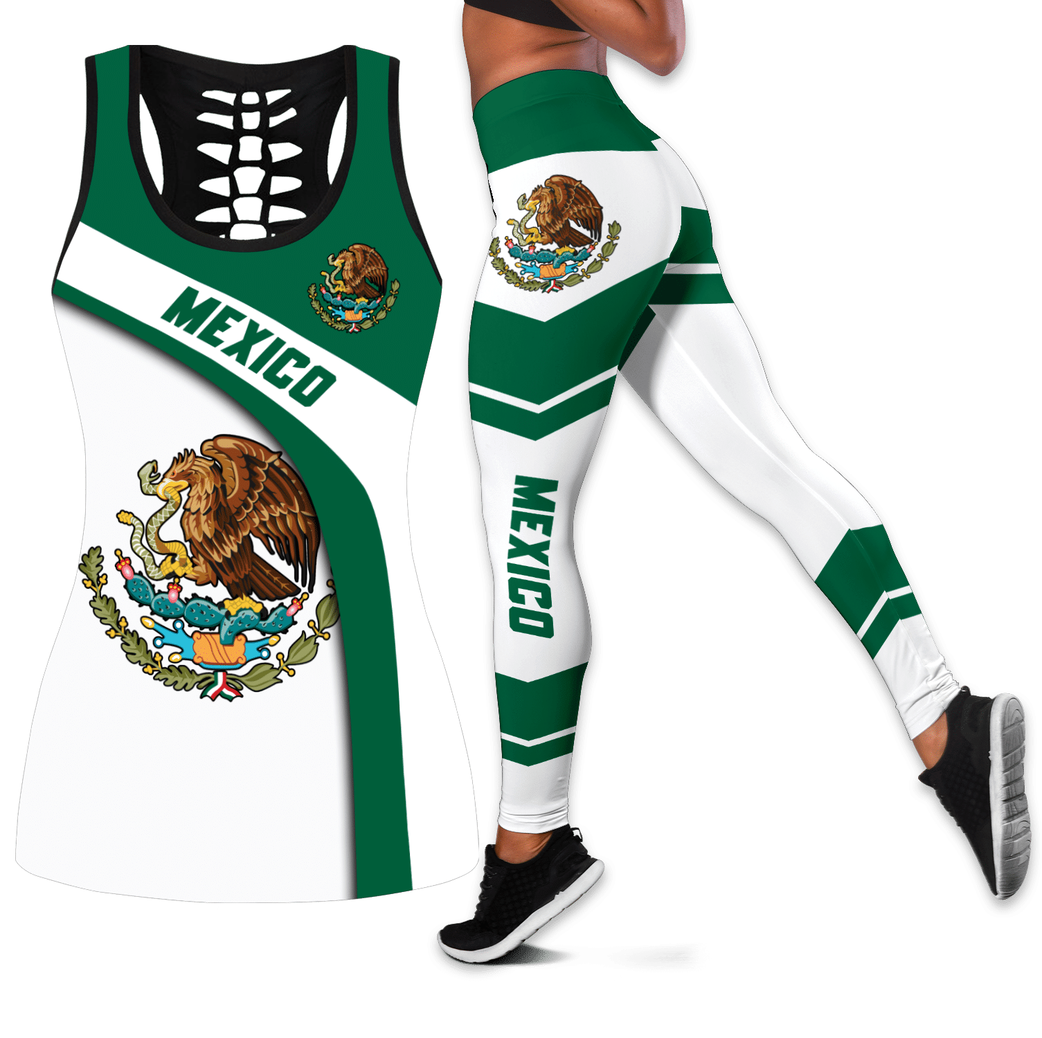 Aztec Mexico Combo Legging + Tank Top TNA18032105 - Amaze Style™