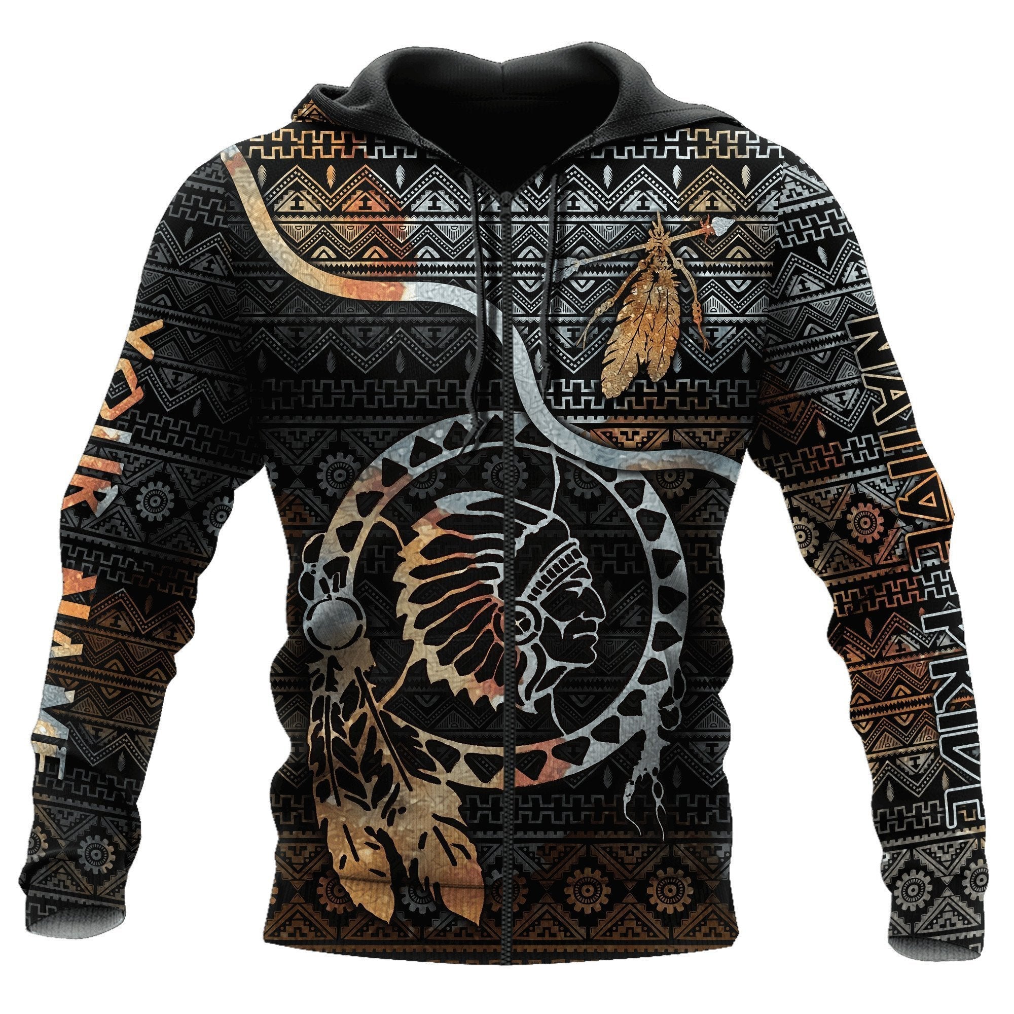 Cusomized Name Native American 3D All Over Printed Unisex Shirts - Amaze Style™