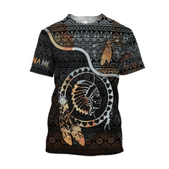 Cusomized Name Native American 3D All Over Printed Unisex Shirts - Amaze Style™