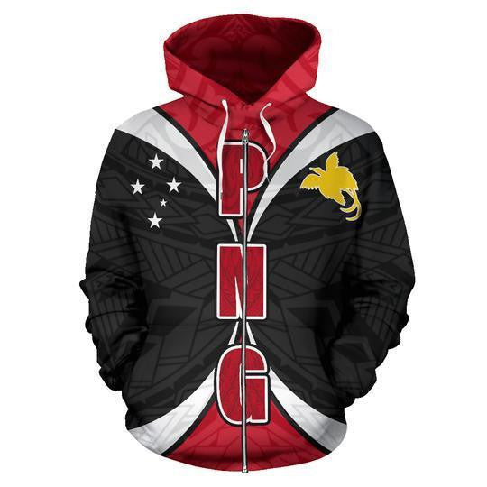 Papua New Guinea All Over Zip-Up Hoodie ZIP-NVD1112 - Amaze Style�?�