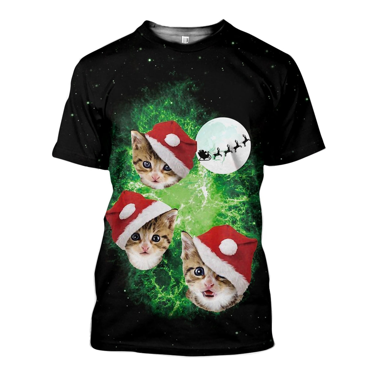 3D All Over Printed Cat Christmas Shirts And Shorts - Amaze Style�?�