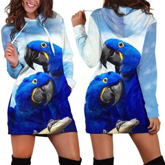 3D Printed Parrot Tops PHL13800 Hoodie dress - Amaze Style�?�