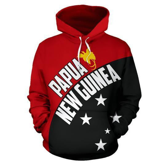 Papua New Guinea Hoodie Wave Flag Color NVD1117 - Amaze Style�?�-Apparel