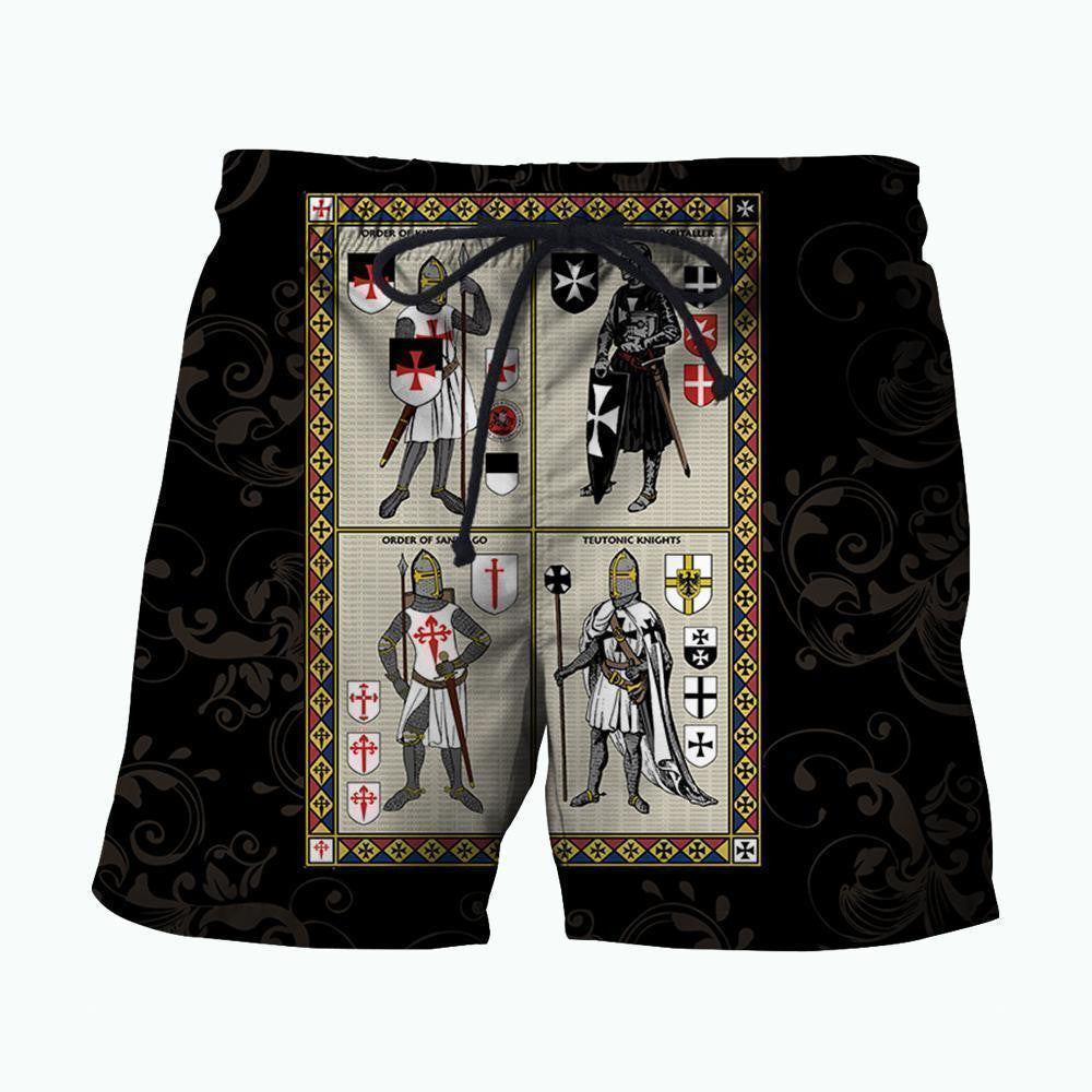 3D All Over Printed Four Types Of Knight Shirts and Shorts - Amaze Style�?�