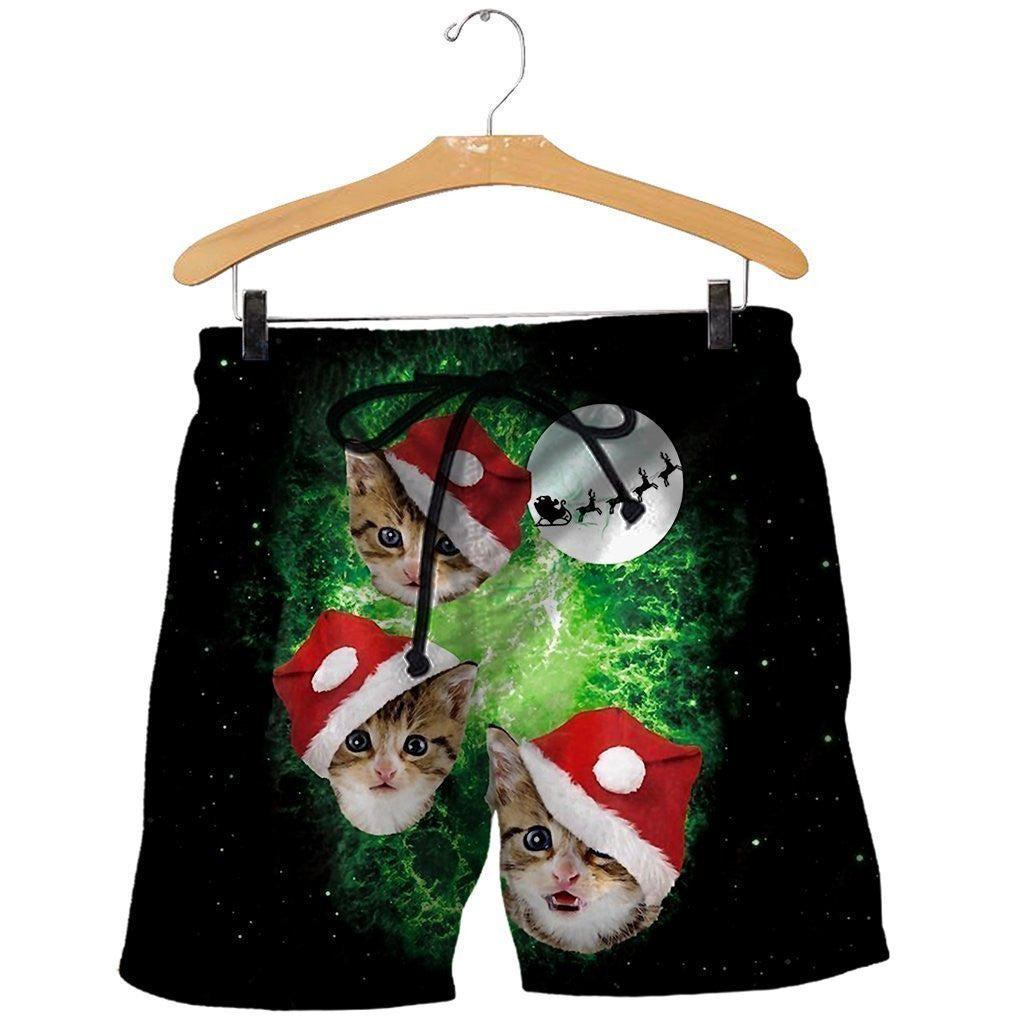 3D All Over Printed Cat Christmas Shirts And Shorts - Amaze Style�?�