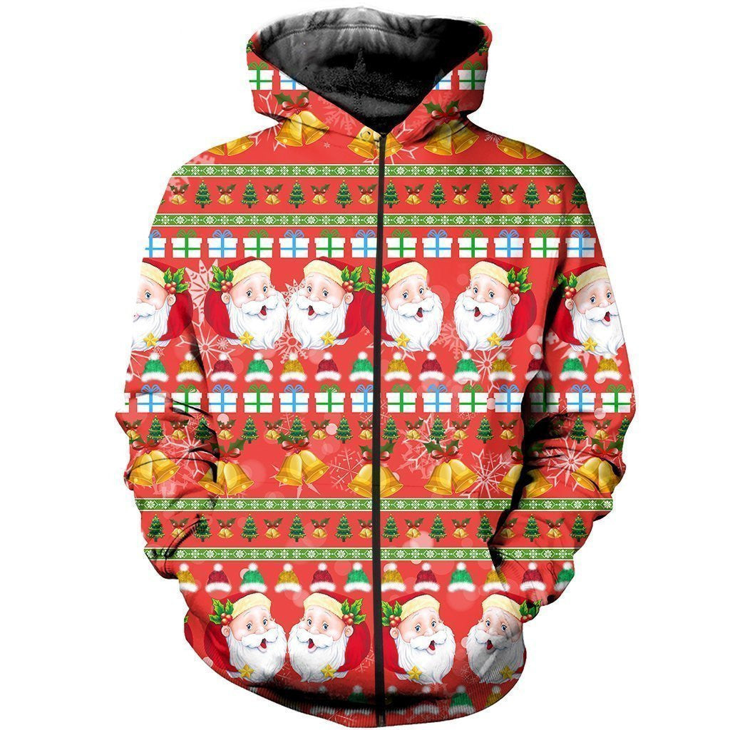 3D All Over Printed Santa Ugly Christmas Shirts and Shorts - Amaze Style�?�