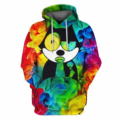 3D All Over Print Gato Felix 2 Hoodie - Amaze Style�?�