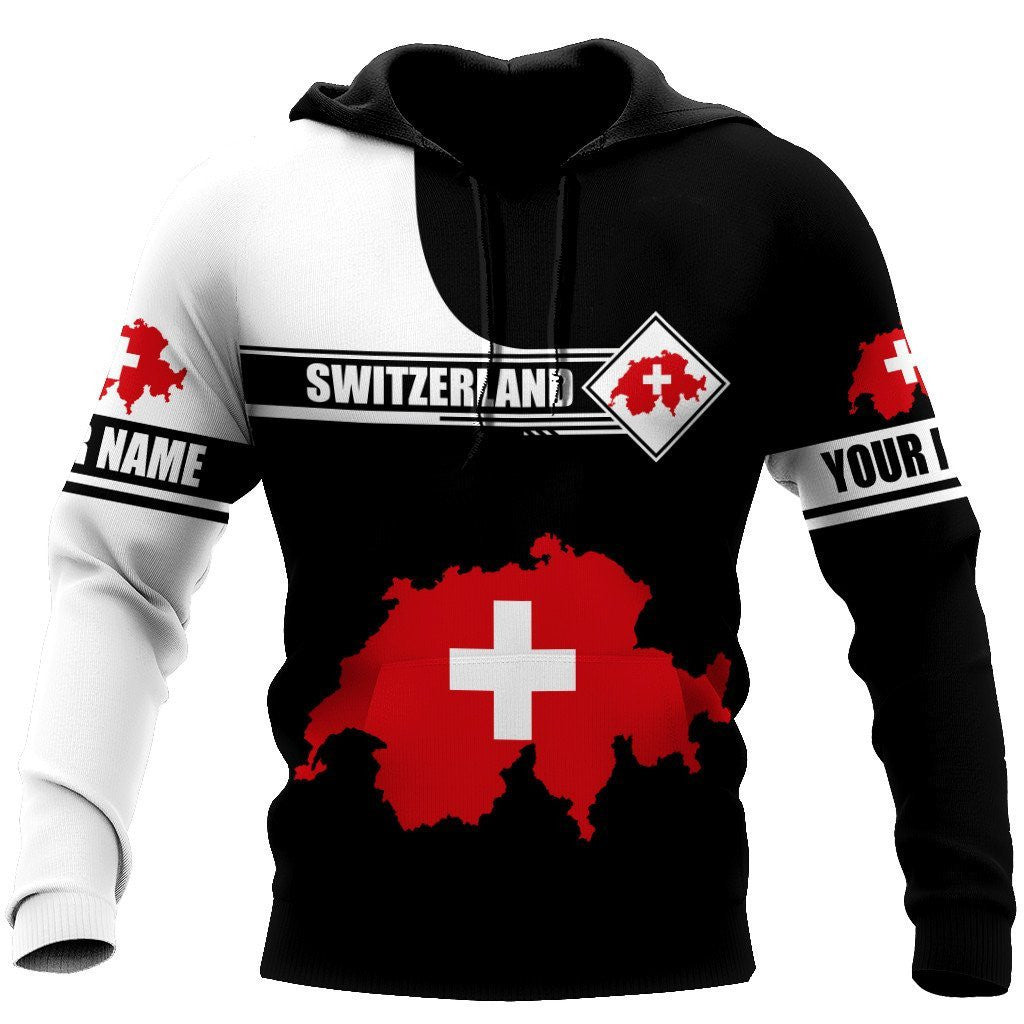 Switzerland Hoodie 3D All Over Printed Unisex Hoodie - Amaze Style�?�