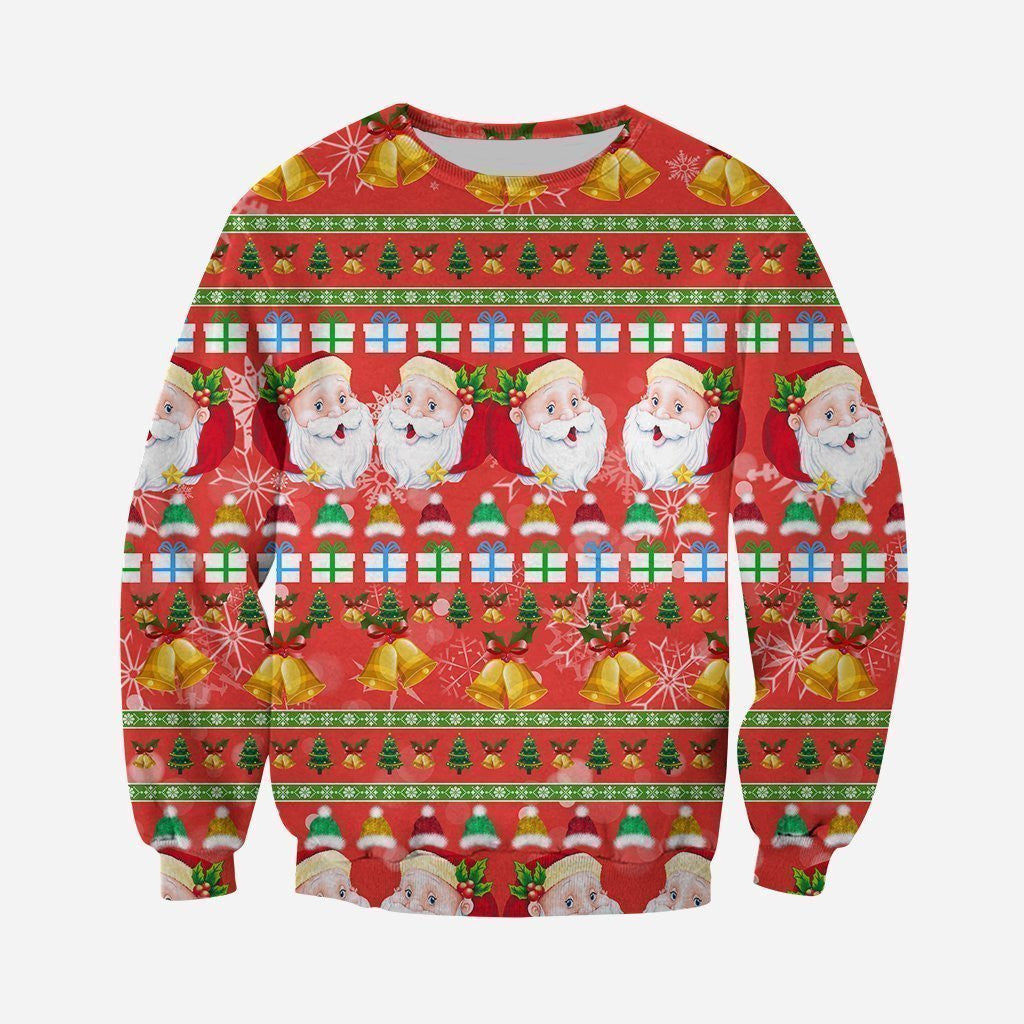 3D All Over Printed Santa Ugly Christmas Shirts and Shorts - Amaze Style�?�