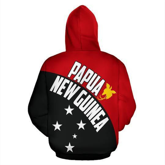 Papua New Guinea Hoodie Wave Flag Color NVD1117 - Amaze Style�?�-Apparel