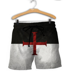 3D All Over Printed Knights Templar Flag Shirts and Shorts - Amaze Style�?�