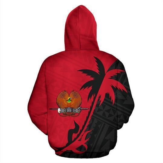 Papua New Guinea Coconut Tree Zip Up Hoodie ZIPNVD1124 - Amaze Style�?�