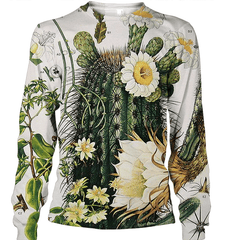 3D AOP Night Blooming Cereus_sleeve Shirt - Amaze Style�?�