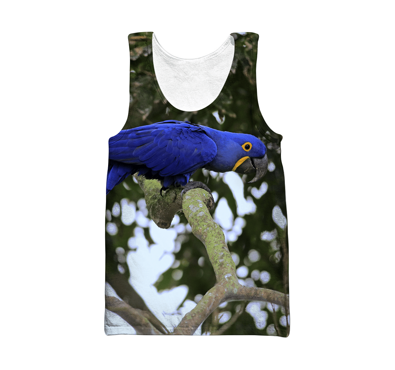 3D All Over Print Beautiful Blue Macaw Parrot Hoodie - Amaze Style�?�