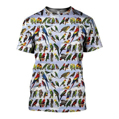 3D All Over Printed Parrots Shirts - Amaze Style�?�