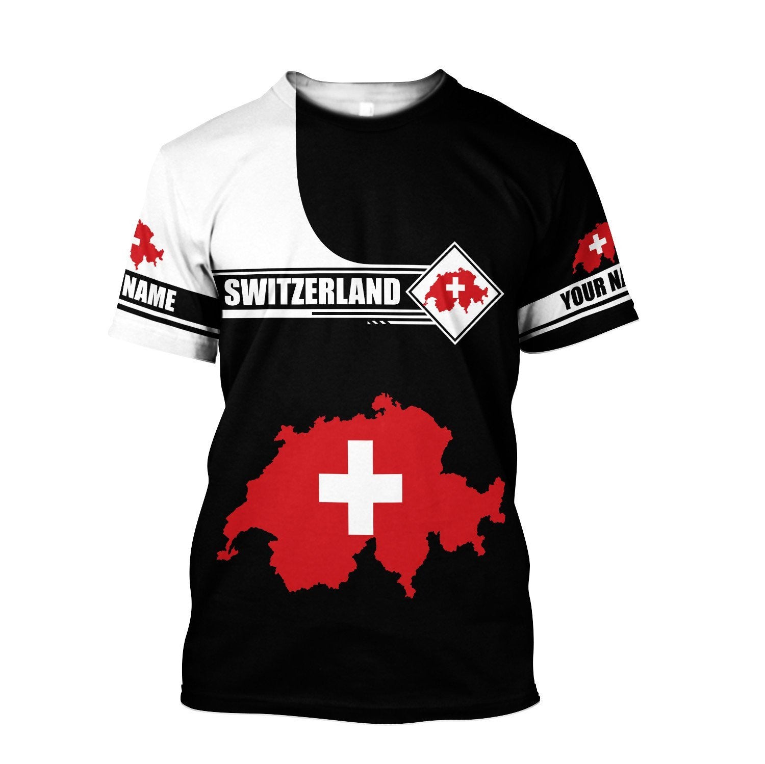 Switzerland Hoodie 3D All Over Printed Unisex Hoodie - Amaze Style�?�