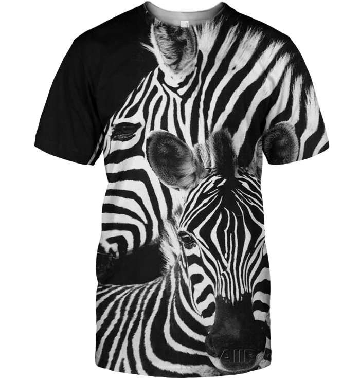 3D All Over Print Zebra Couples Shirt - Amaze Style�?�