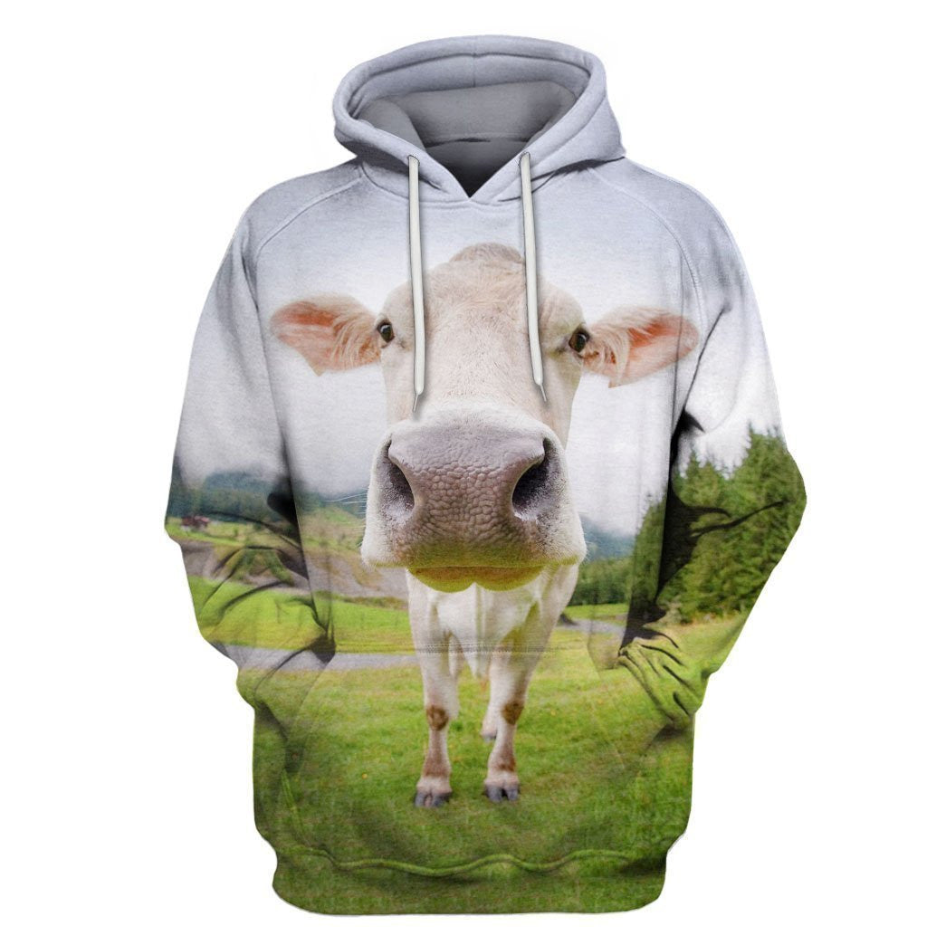 3D All Over Print Lovely Cow Hoodie - Amaze Style�?�