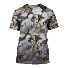 3D All Over Printed Duck Hunting Shirts - Amaze Style�?�