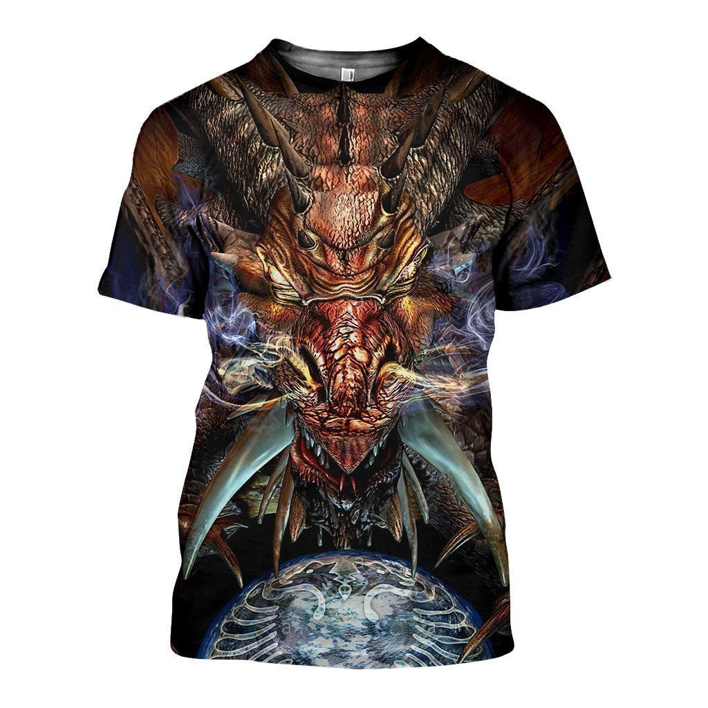 3D All Over Printed Dragon Art Shirts - Amaze Style�?�