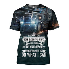 3D All Over Printed Truck Do What I Can Shirts And Shorts - Amaze Style�?�