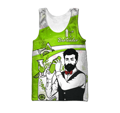 3D All Over Printed Bartender for men DA19052105 - Amaze Style�?�