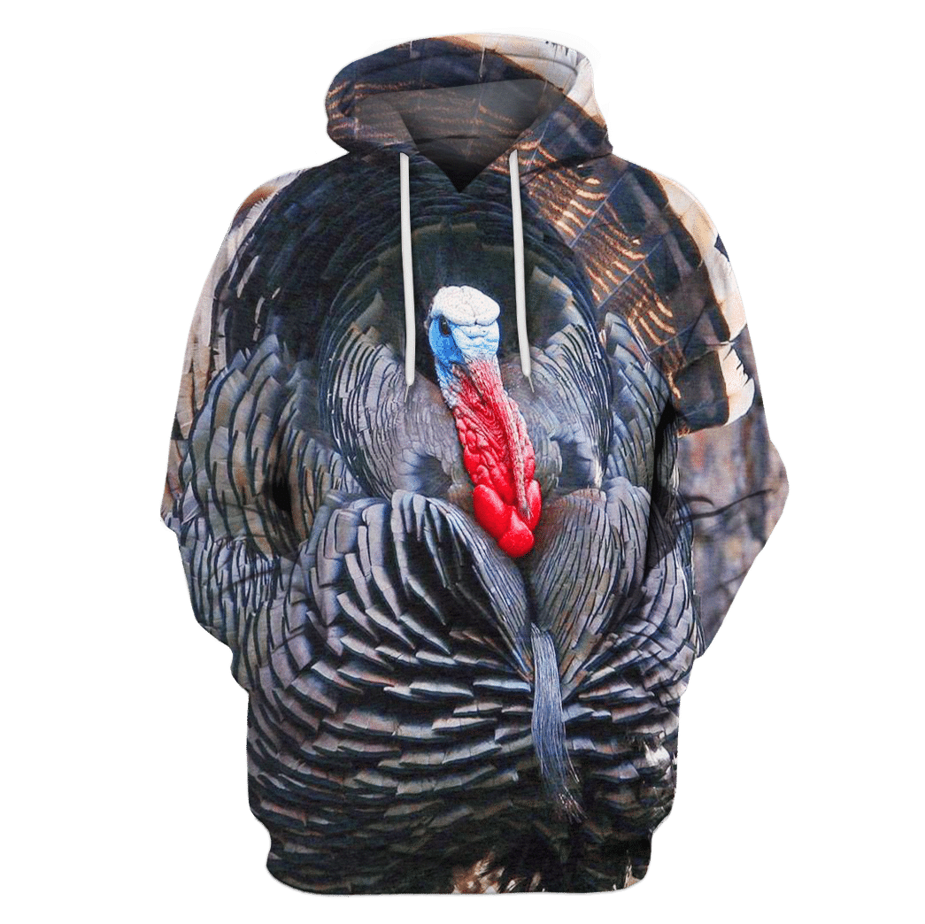 3D All Over Print Turkey Hoodie - Amaze Style�?�-Apparel