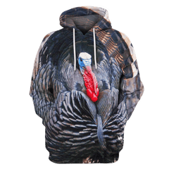 3D All Over Print Turkey Hoodie - Amaze Style�?�-Apparel