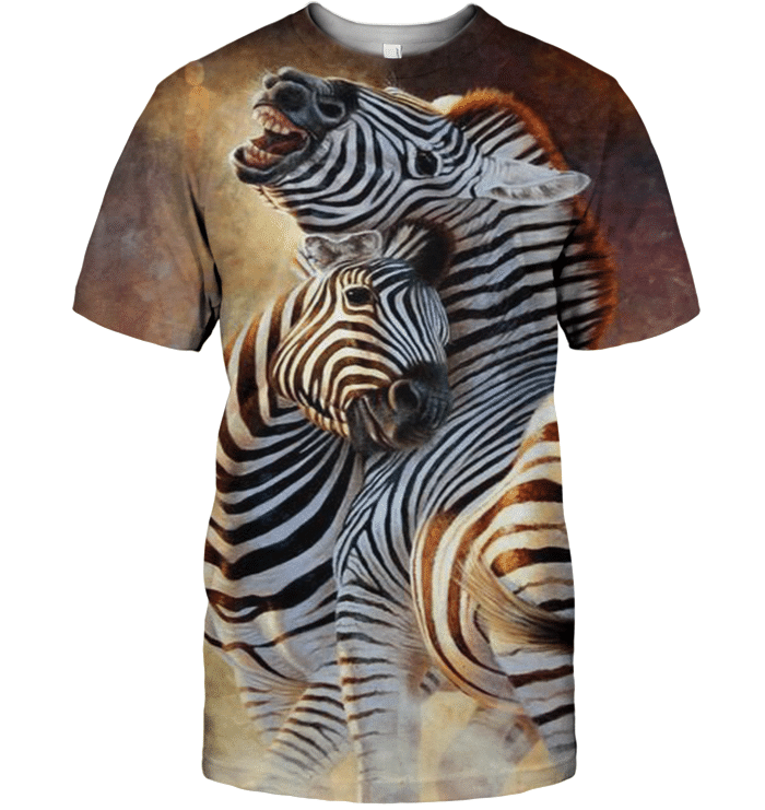 3D All Over Print Lovely Zebra Shirt - Amaze Style�?�