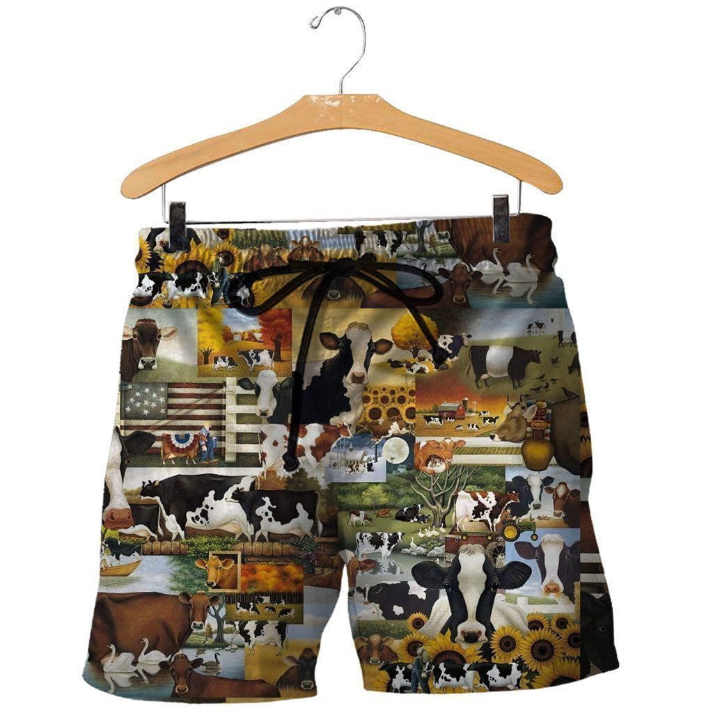 3D All Over Printed Farmer Life Shirts And Shorts - Amaze Style�?�