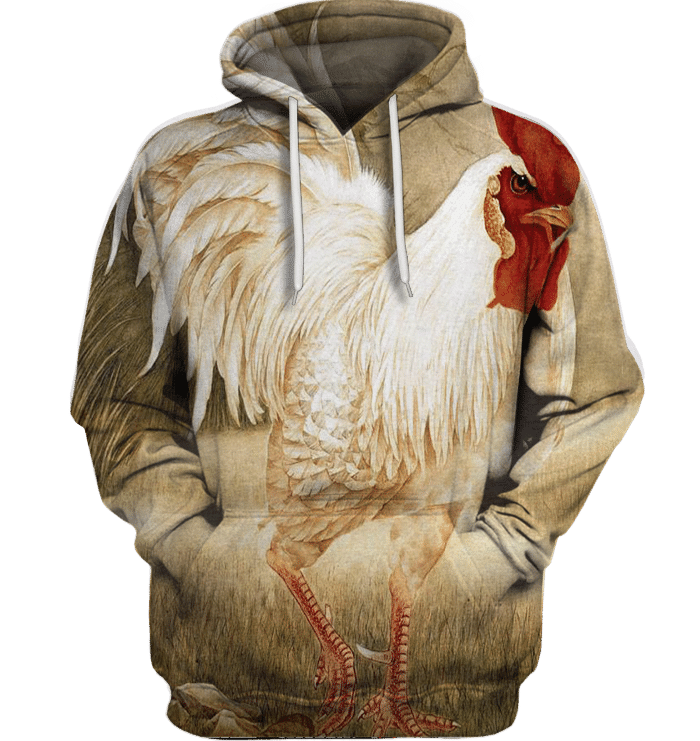 3D All Over Print Painting Rooster Shirt - Amaze Style�?�-Apparel