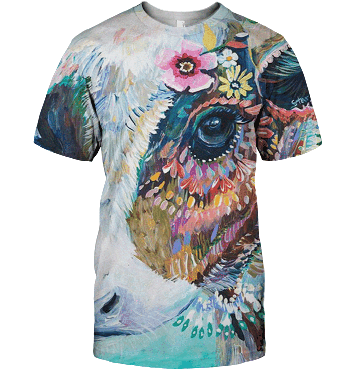 3D AOP Cow Shirt NHT051018.04 - Amaze Style�?�-Apparel