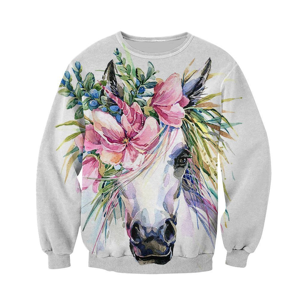 3D All Over Printed Unicorn and Flower Art Shirts and Shorts - Amaze Style�?�